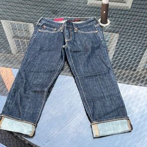 AG the crop jeans in size 25. Never worn.